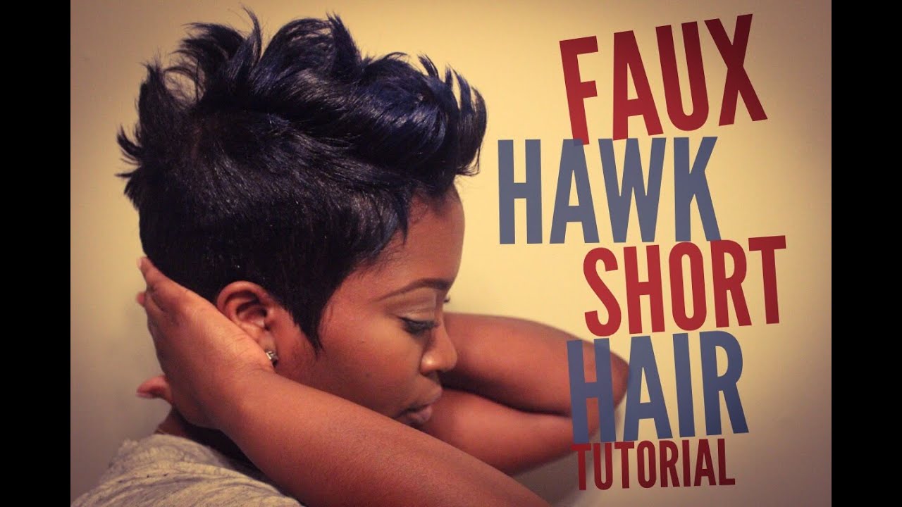 Урок по созданию короткой стрижки Faux Hawk