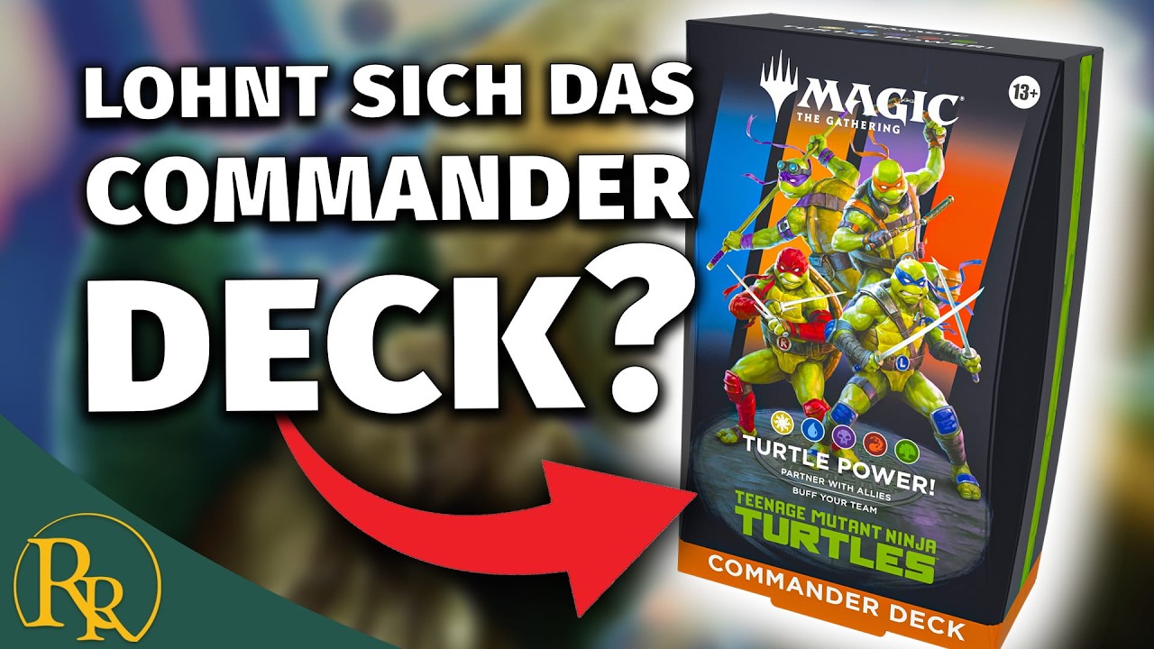 Lohnt sich das TMNT Commander Deck 