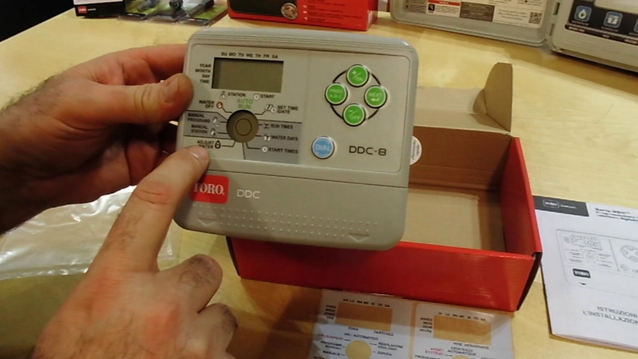 Unboxing programmatore Toro DDC