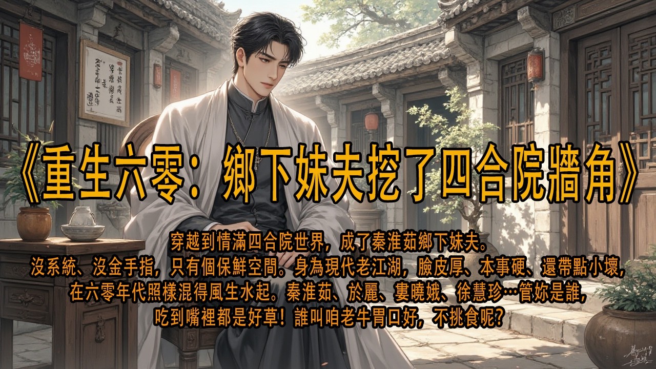 《重生六零：鄉下妹夫挖了四合院牆角》#励志 #故事频道#故事分享#系统    #穿越