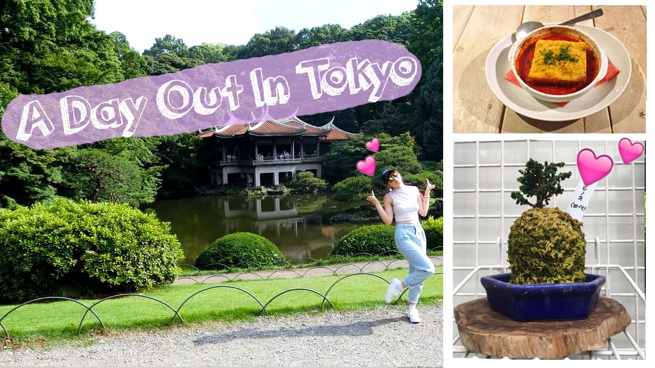 A DAY IN MY LIFE IN TOKYO! Supermarkets, picnic, vegan cafe, tiny trees and more!