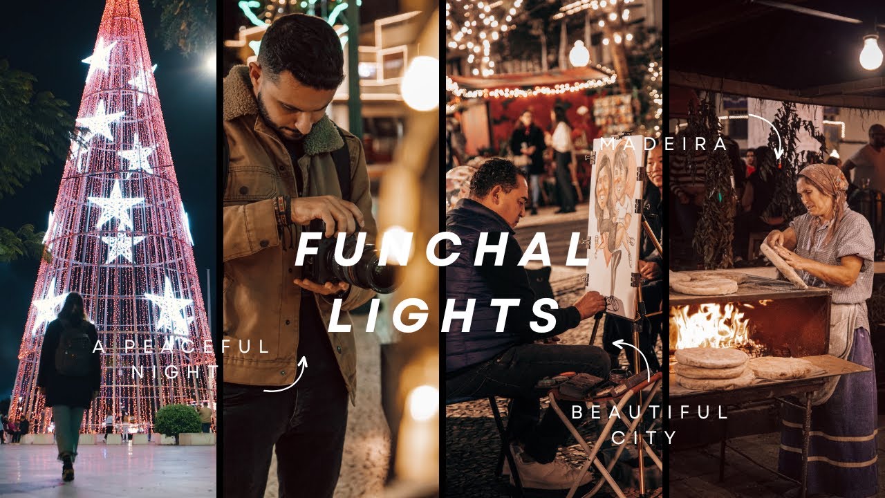 Funchal Lights in Madeira 2022 | 4k Cinematic video