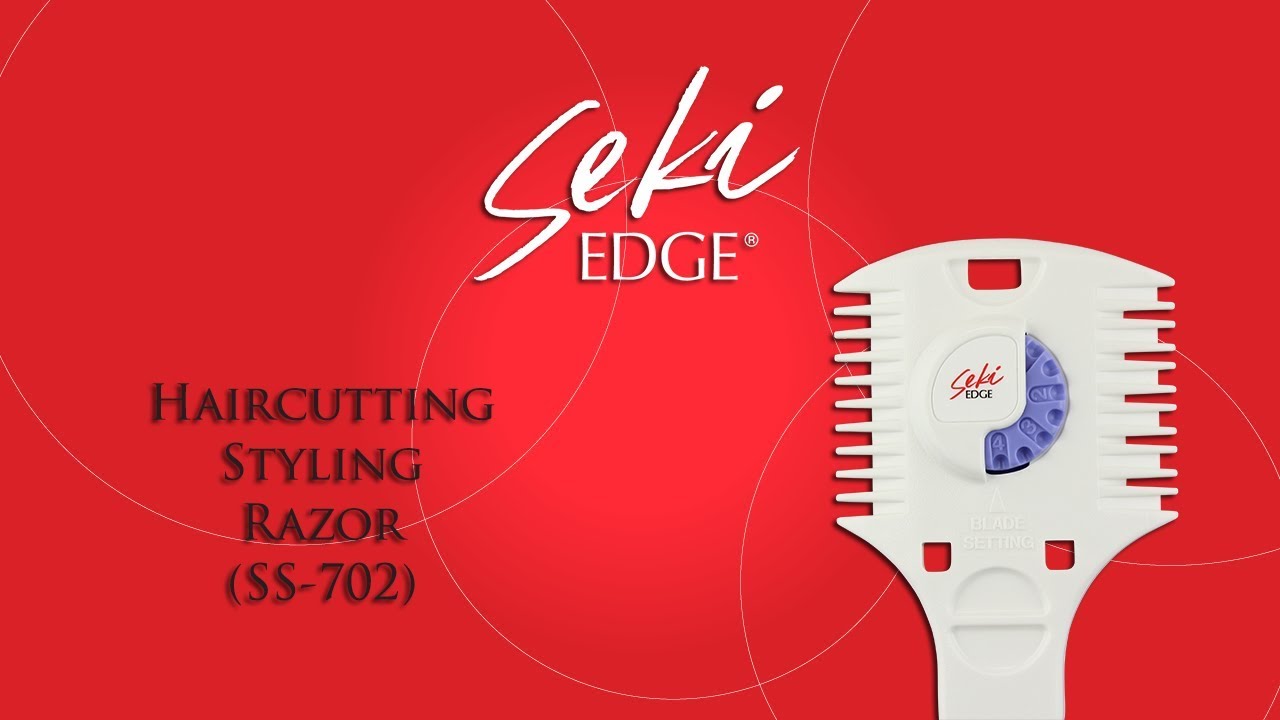Seki Edge Haircutting Styling Razor (SS-702) - How to Operate
