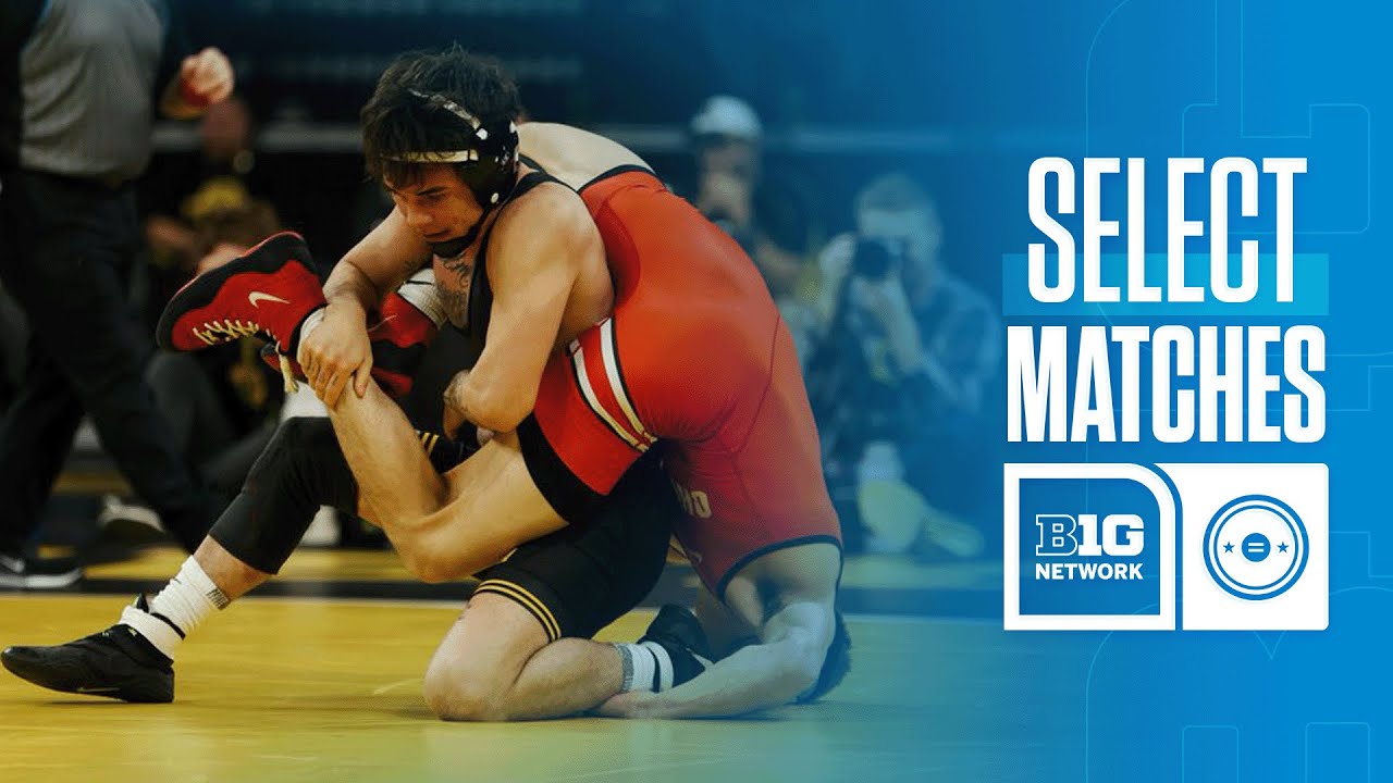 Ohio State at Iowa | Select Matches | Big Ten Wrestling | 01/25/2025