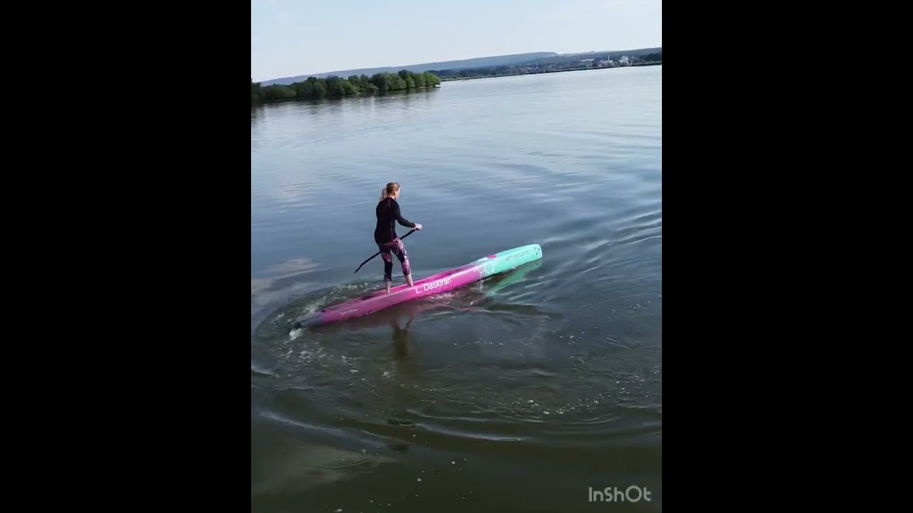 SUP- Race Board Träume…Übergabe des #customized Race SUP Board.   #standuppaddling