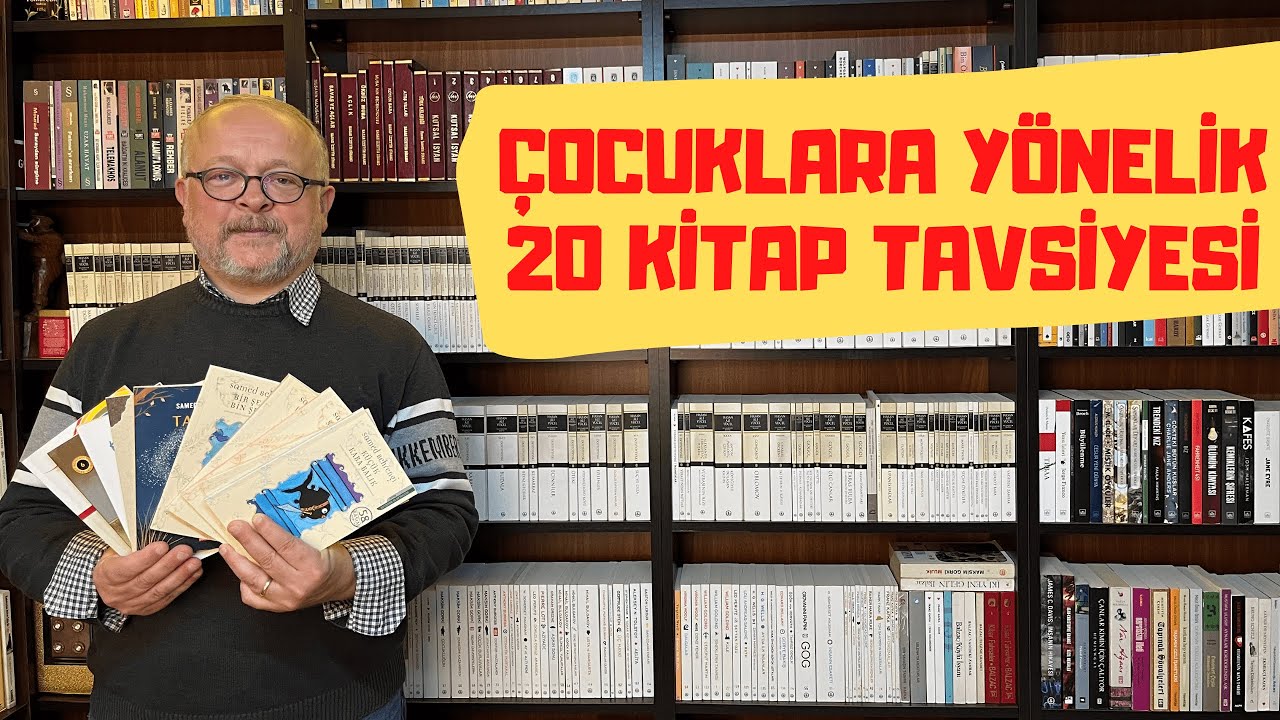 ÇOCUKLARIN KİTAPLIĞINDA OLMASI GEREKEN 20 KİTAP