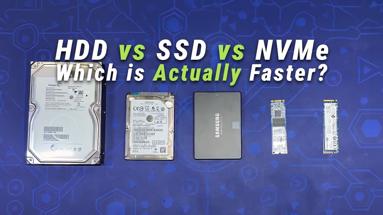 HDD vs SSD vs NVMe Explained (2026) | Which Storage Drive is Best & Fastest?