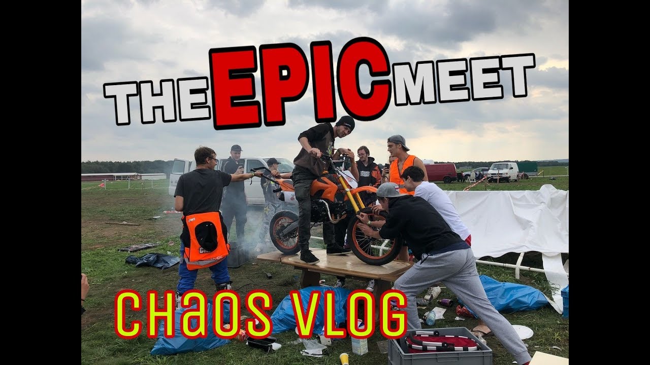 THE EPIC MEET!!! Chaos Vlog // JokerMotoVlogs