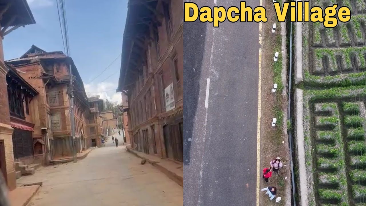 Ride to Dapcha Bazar, Kavre/ Oldest newari village of Nepal/ Crazy public reactions seeing my drone