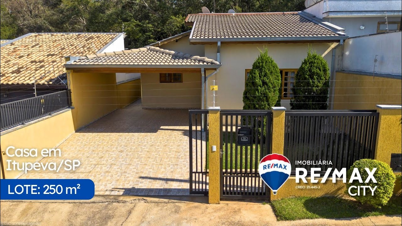 🏠CASA À VENDA | Casa térrea com 130m² em Itupeva, São Paulo | REMAX CITY