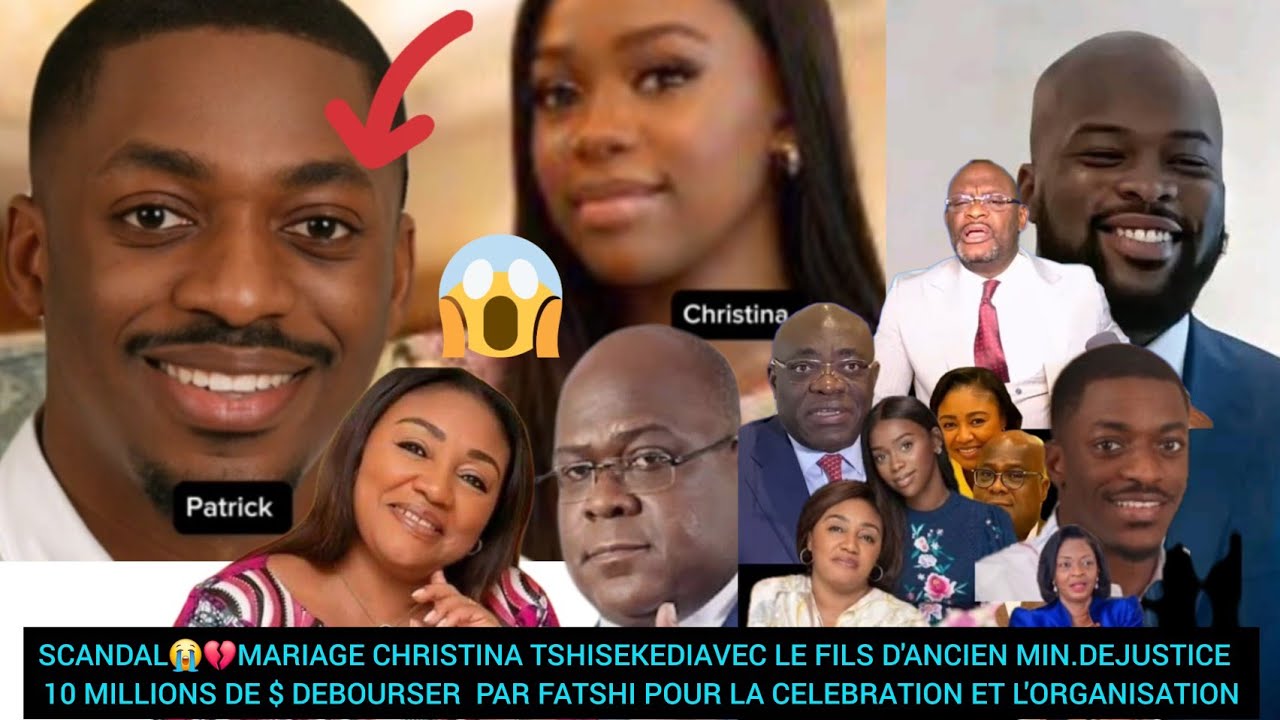 SCANDAL😭💔MARIAGE DE CHRISTINA  TSHISEKEDI 10 MILLIONS DE $ DEBOURSER PAR FATSHI POUR LA CELEBRATION 