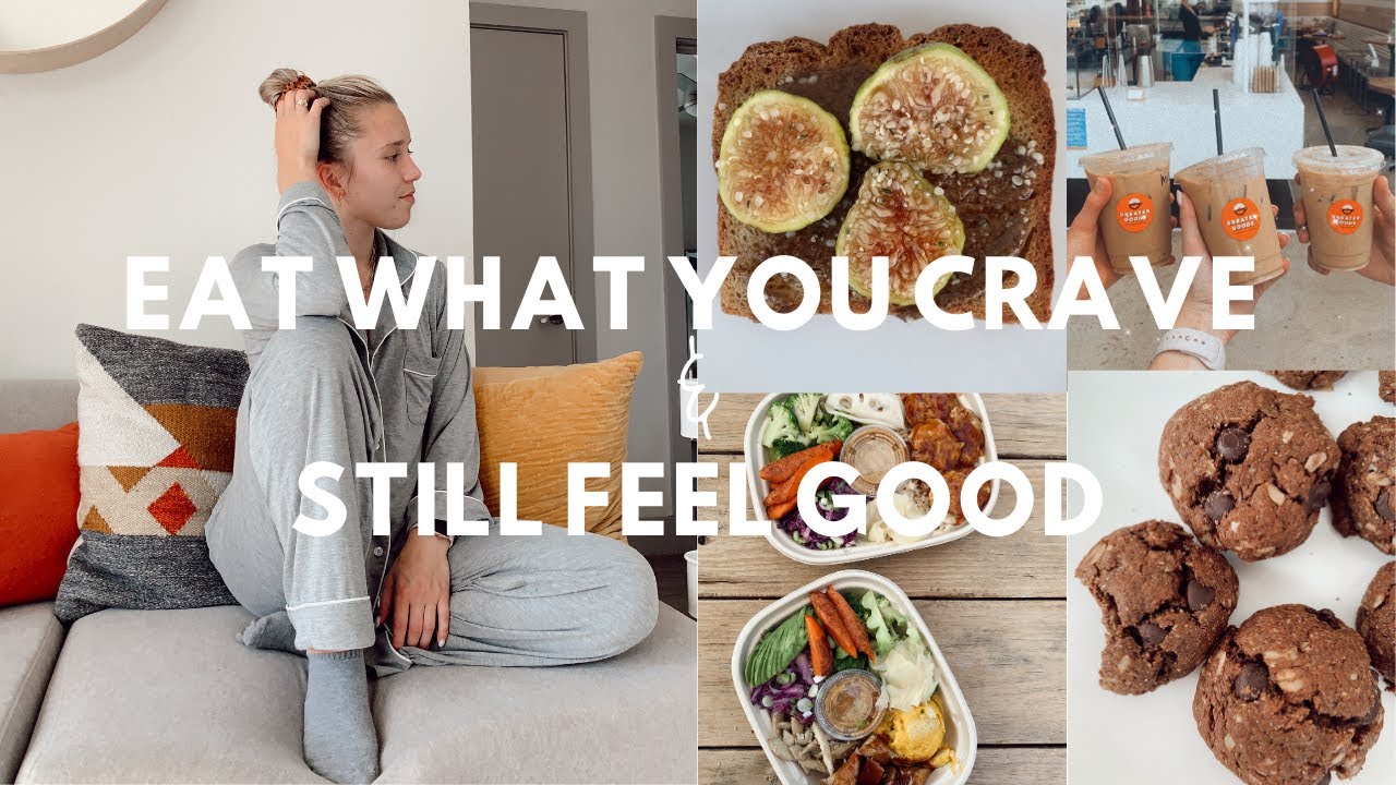 HOW TO START INTUITIVE EATING (from a DIETITIAN) dealing w/ cravings, eating out & challenges *VLOG*
