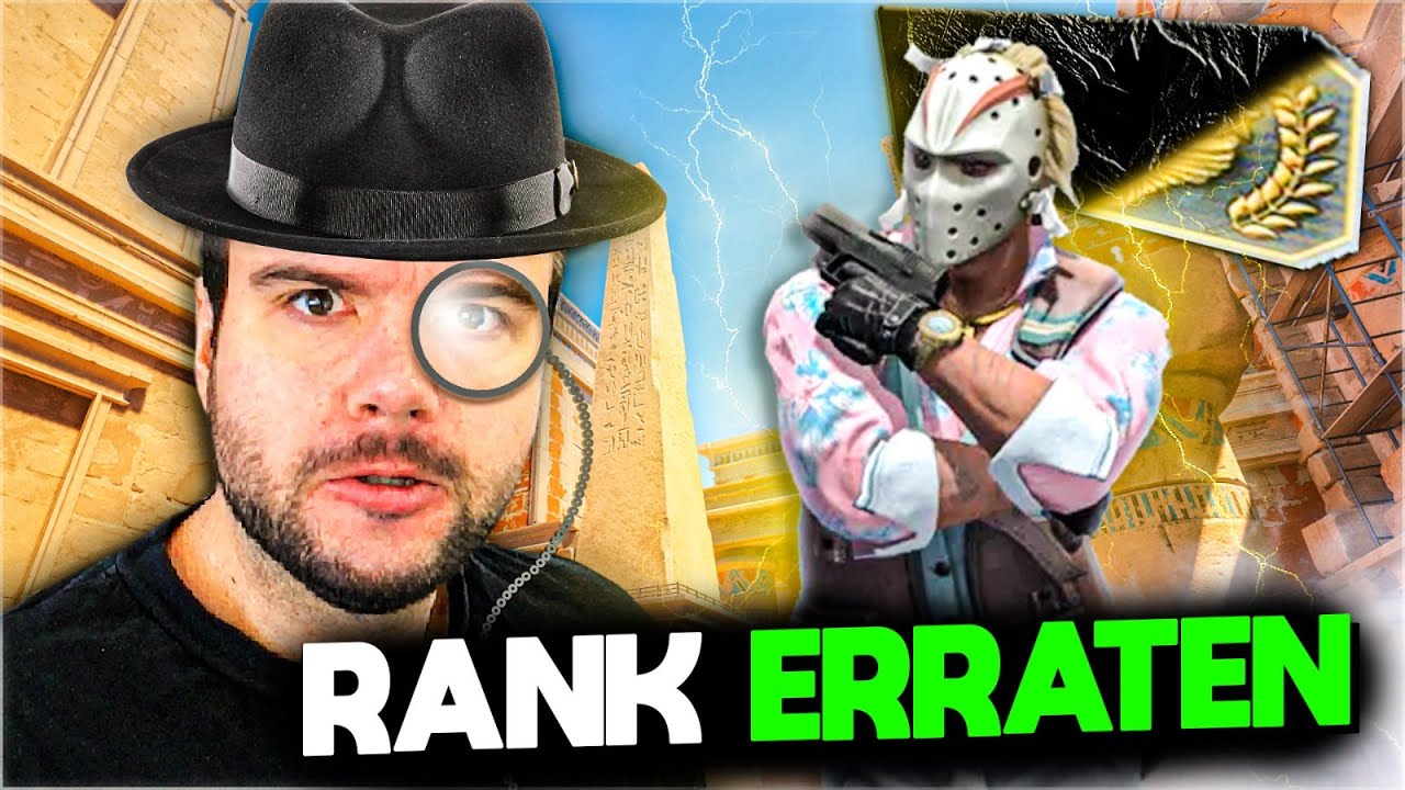 Der spielt deutlich besser als ich! 😆 Guess The Rank Challenge