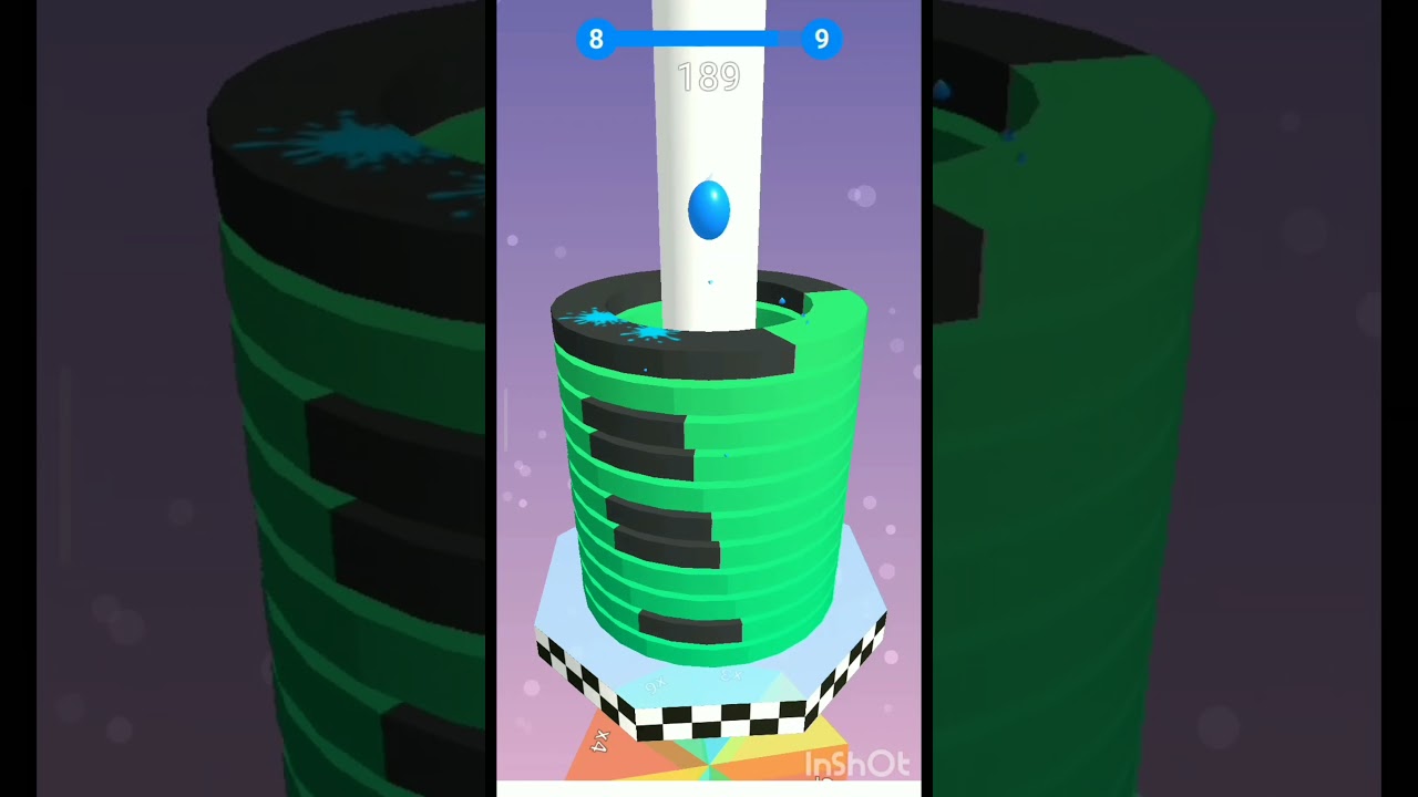 Helix Jump gameplay #viral #ytshort #HelixJump #gameplay