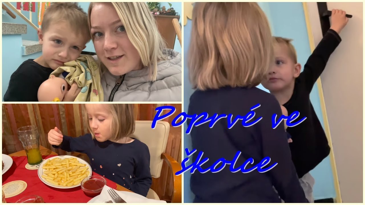 Šíma poprvé ve školce | Vlog