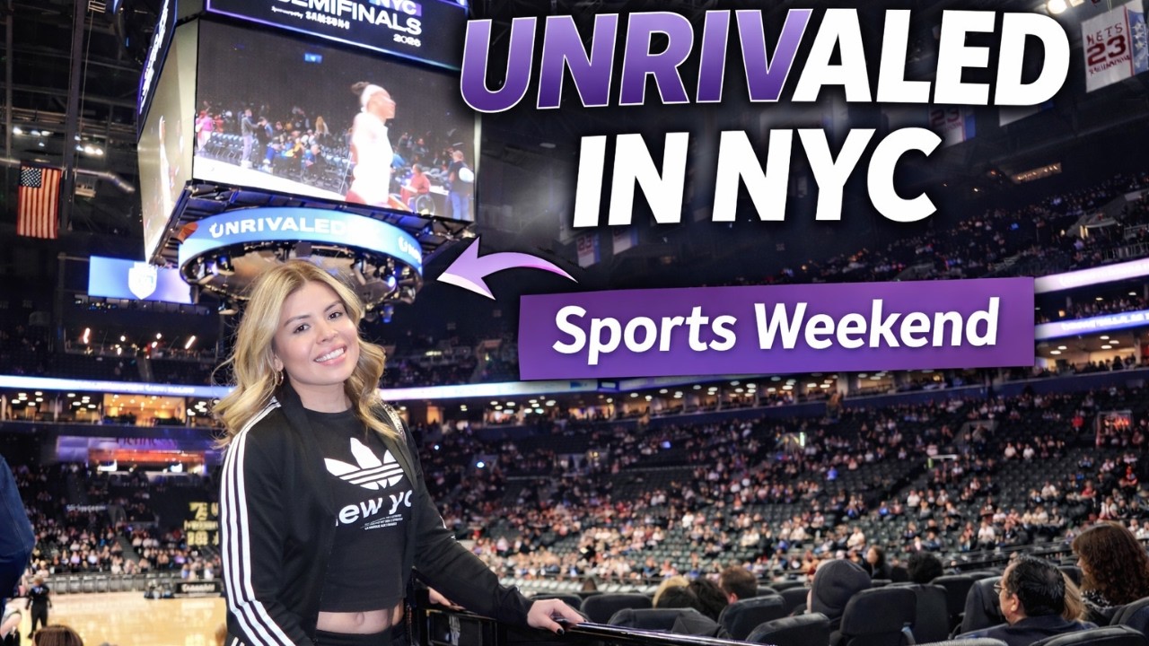 Unrivaled Basketball in Brooklyn | NYC Sports Weekend Vlog + Red Bulls Home Opener #sportsgirlnyc
