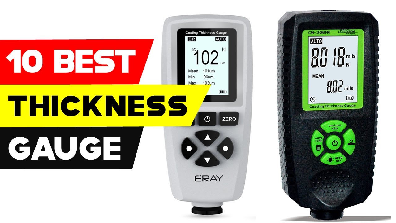 Top 10 Best Coating Thickness Gauges 2021
