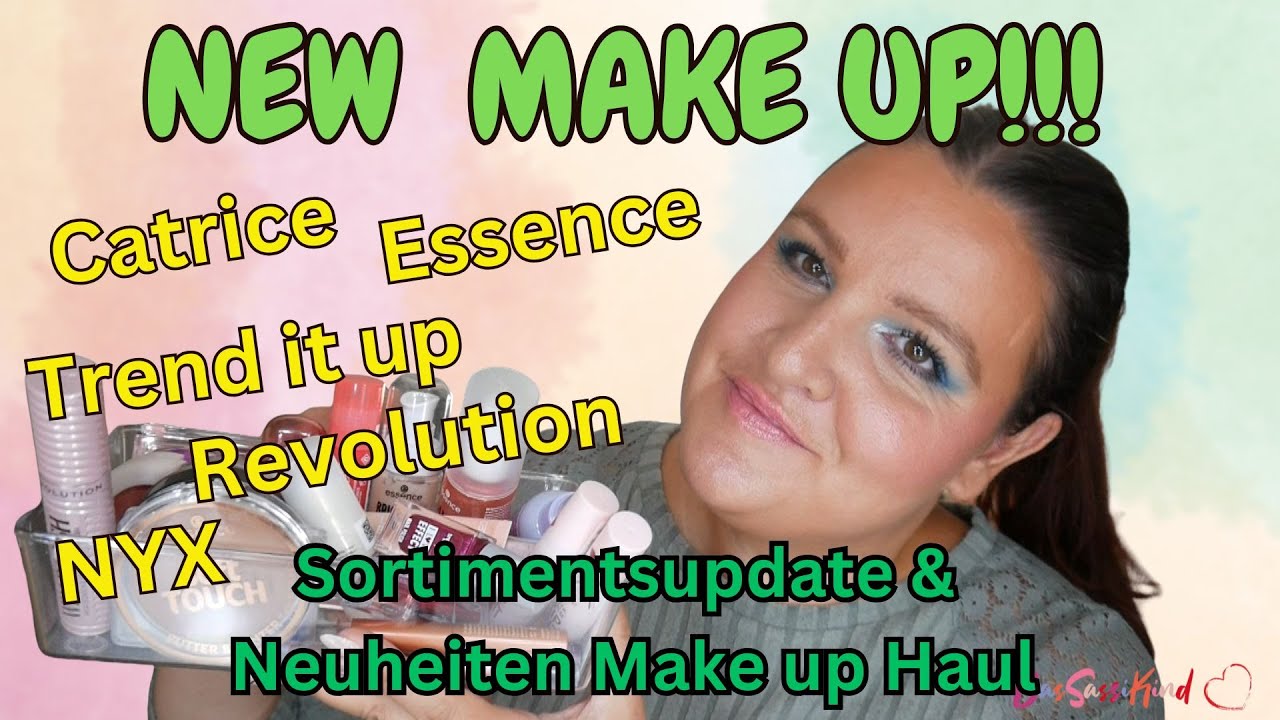 ALLES NEU!!! Make up Neuheiten Haul Catrice Essence NYX Revolution Trenditup
