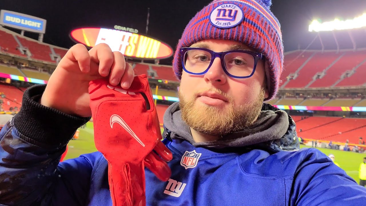Giants vs the refs on Monday Night Football! Giants at Chiefs gameday vlog 2021 at Arrowhead Stadium