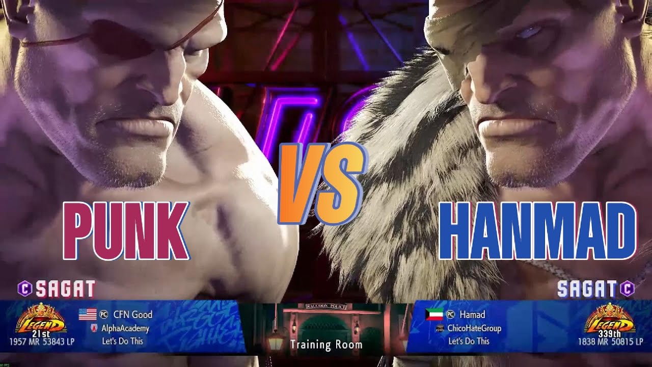SF6 Punk (Sagat) vs Hamad (Sagat) - Modded High Level Street Fighter 6