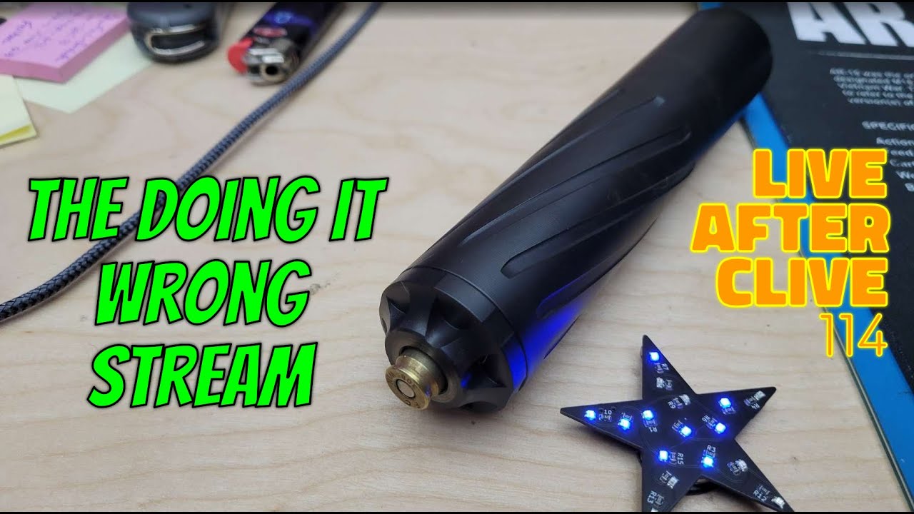 LIVE AFTER CLIVE 114 - The Doing It Wrong Stream. We Start When BigClive Stops!! Chill Tech Chat!!