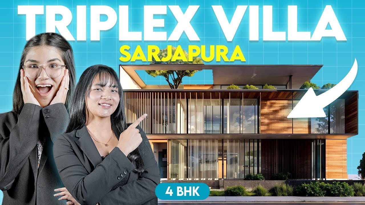 Private Villas in Sarjapur with 3 Floors, a Home Office & Your Own Mini Theatre!
