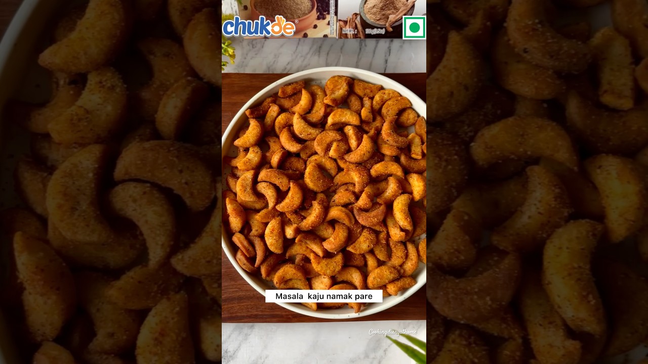 Masala kaju namak pare #recipe #ytviral #ytshort