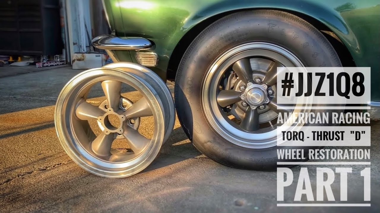 Реставрация дисков «D» от American Racing Torq — Thrust: Ford Mustang Fastback 1968 года. Часть 1...