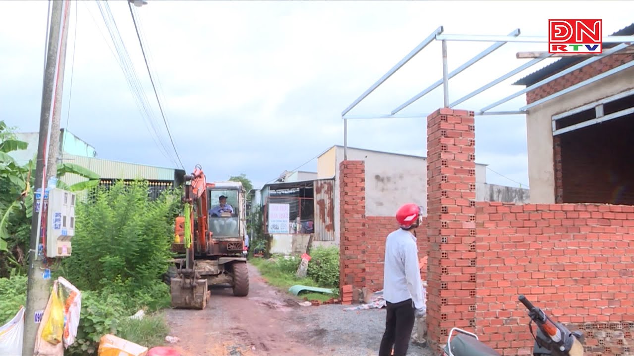 Cưỡng chế 22 trường hợp vi phạm trật tự xây dựng tại phường Phước Tân, TP. Biên Hòa