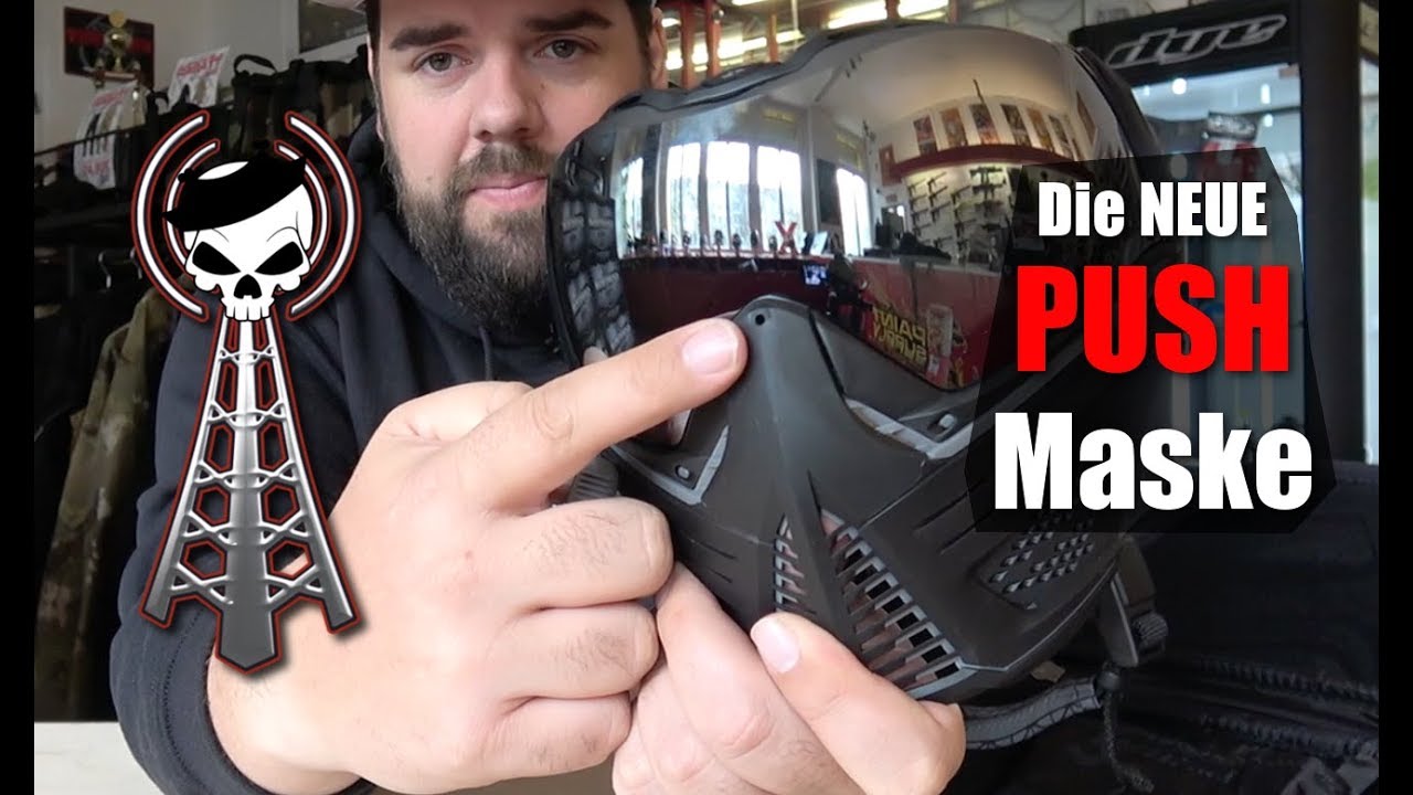 PUSH Paintball Maske Unboxing splashSHOW #26