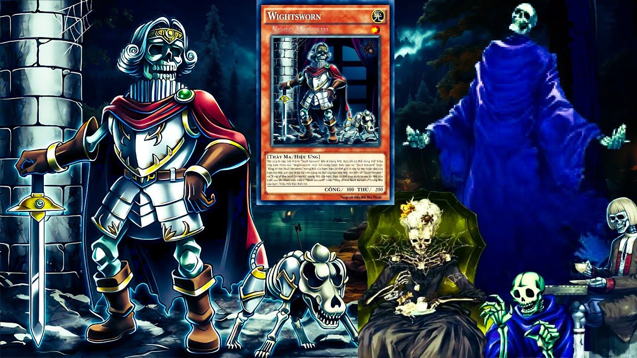 (YGOPRO)  Merry Christmas ,    Skull Servants deck post, Legacy of Destruction,Wightsworn