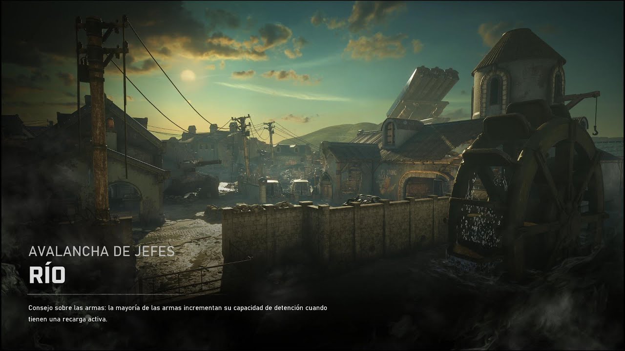 Gears 5 Horda Avalancia de Jefe En  Río Con Damon Baird {[No Commentary 60Fps 4k]}