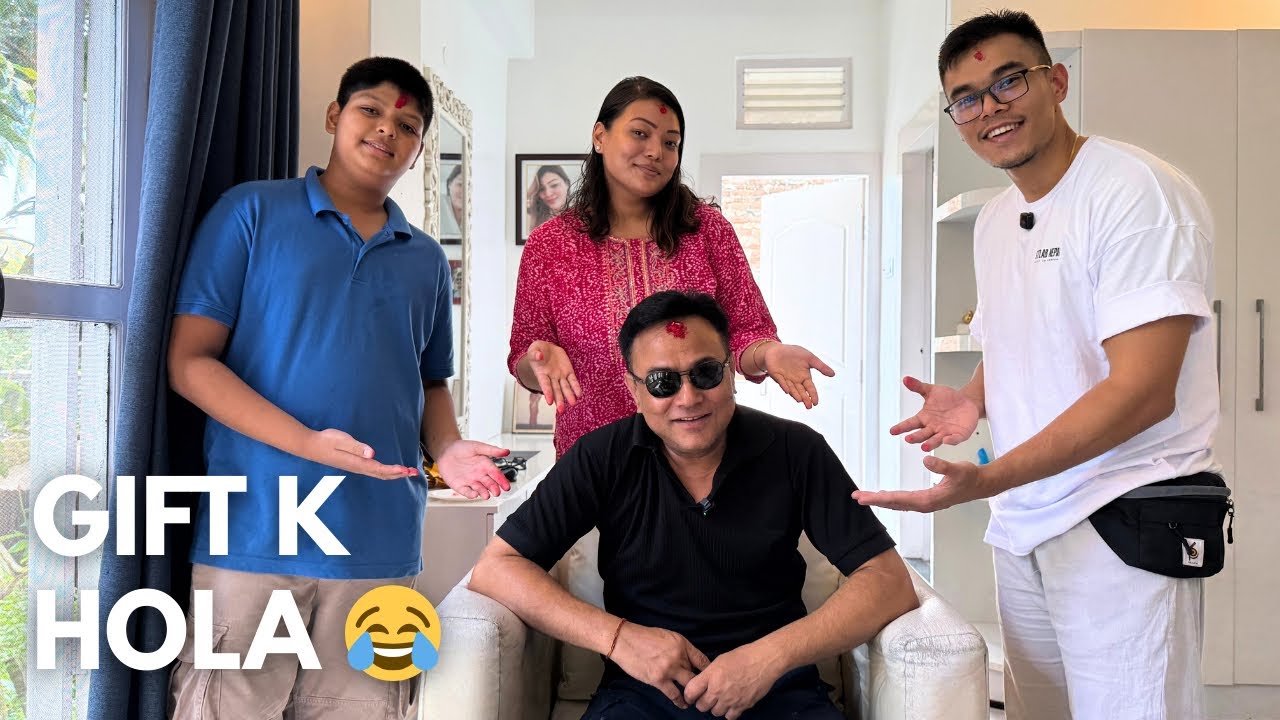 FATHER'S DAY MA JHAN GALI KHAIYO DAD KO 😤  | DAD KO GIFT KINNU INARWA PUGYO 🤯 🐠 🐡 🐟