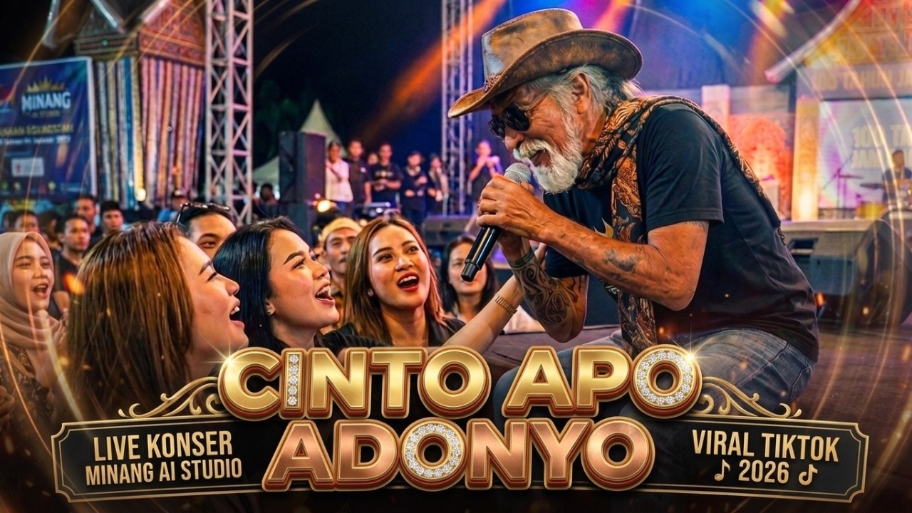 CINTO APO ADONYO - (Live Konser Minang AI Studio) Viral TikTok 2026