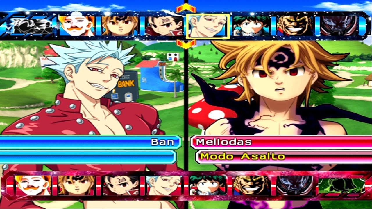Mejores amigos en NANATSU NO TAIZAI | BAN vs MELIODAS | DRAGON BALL Z BUDOKAI TENKAICHI 3