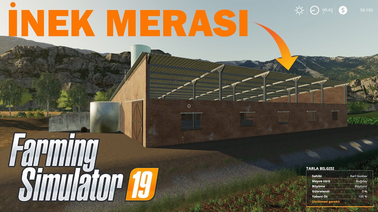 İNEK MERASI ALDIK!!! //DİREKSİYONLA FARMING SIMULATOR 2019\\ #14 (Logitech G27) #fs19