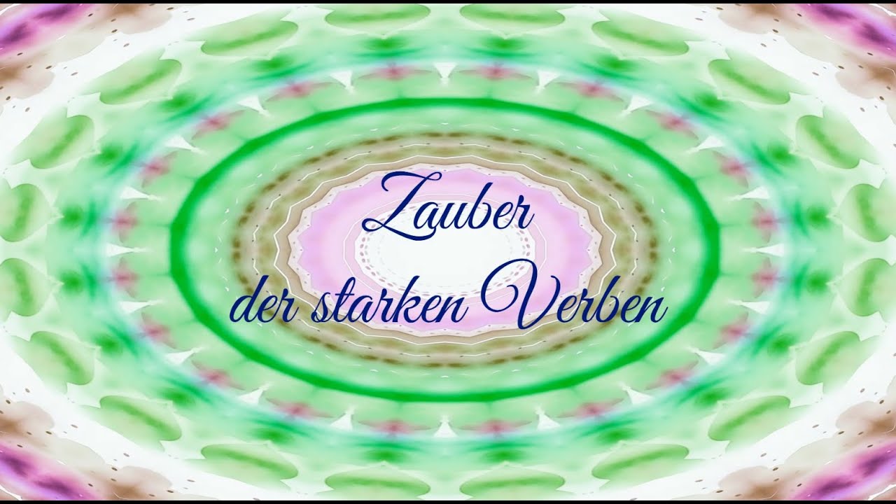 1. backen – buk – hat gebacken