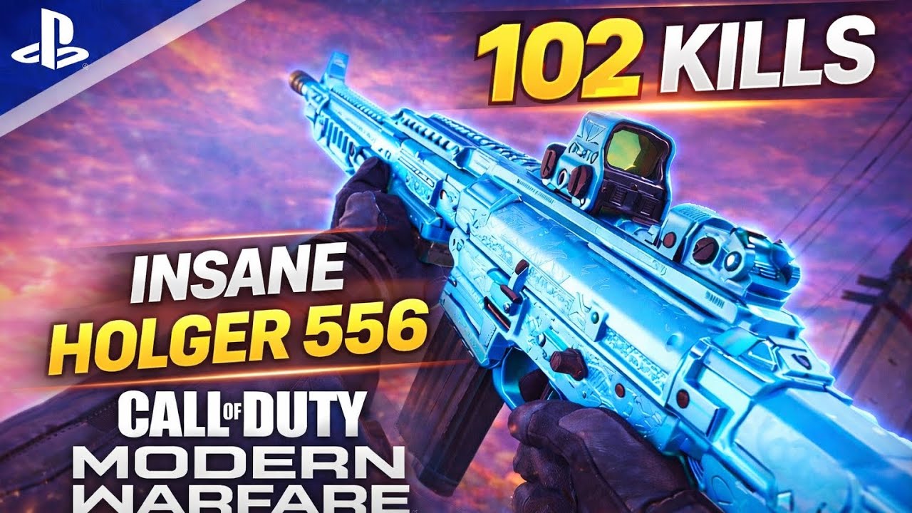 102 KILLS with the HOLGER 556 | Call of Duty Modern Warfare 3 Multiplayer Gameplay 
