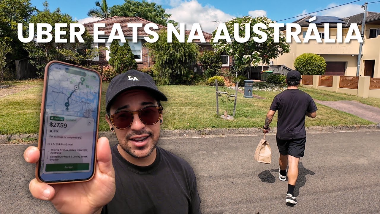 UBER EATS NA AUSTRÁLIA VALE A PENA?