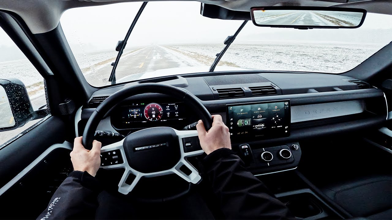 Supercharged V8! 2024 Land Rover Defender 110 | POV Driving
