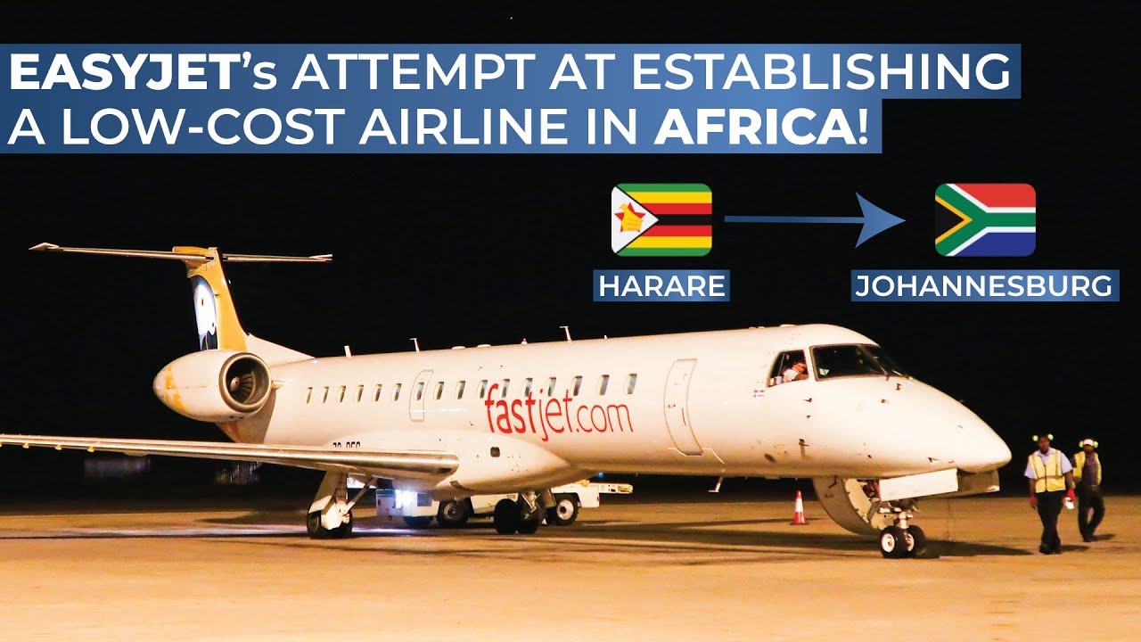 TRIPREPORT | Fastjet (ECONOMY) | Harare - Johannesburg | Embraer ERJ-145
