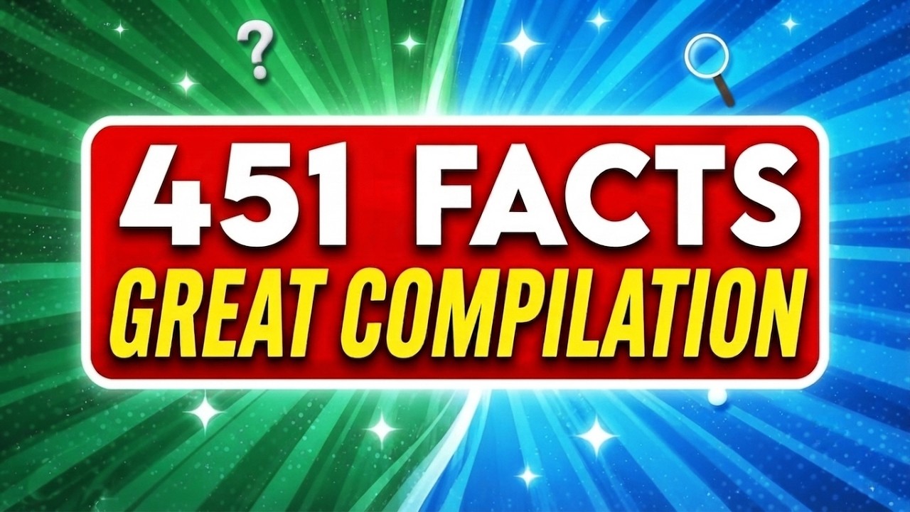 451 INTERESTING FACTS That Will Shock You🧠 | Great Compilation
