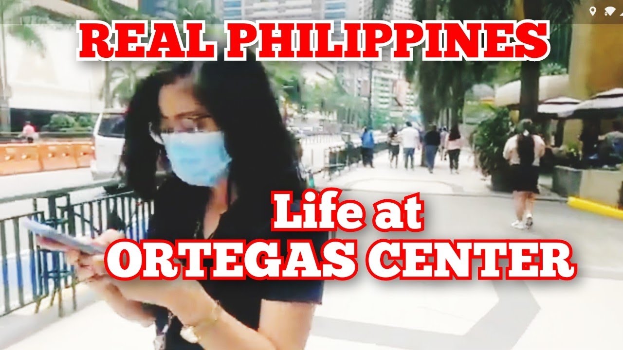 Nice Walking Tour at Ortigas Center, Pasig City.Philippines