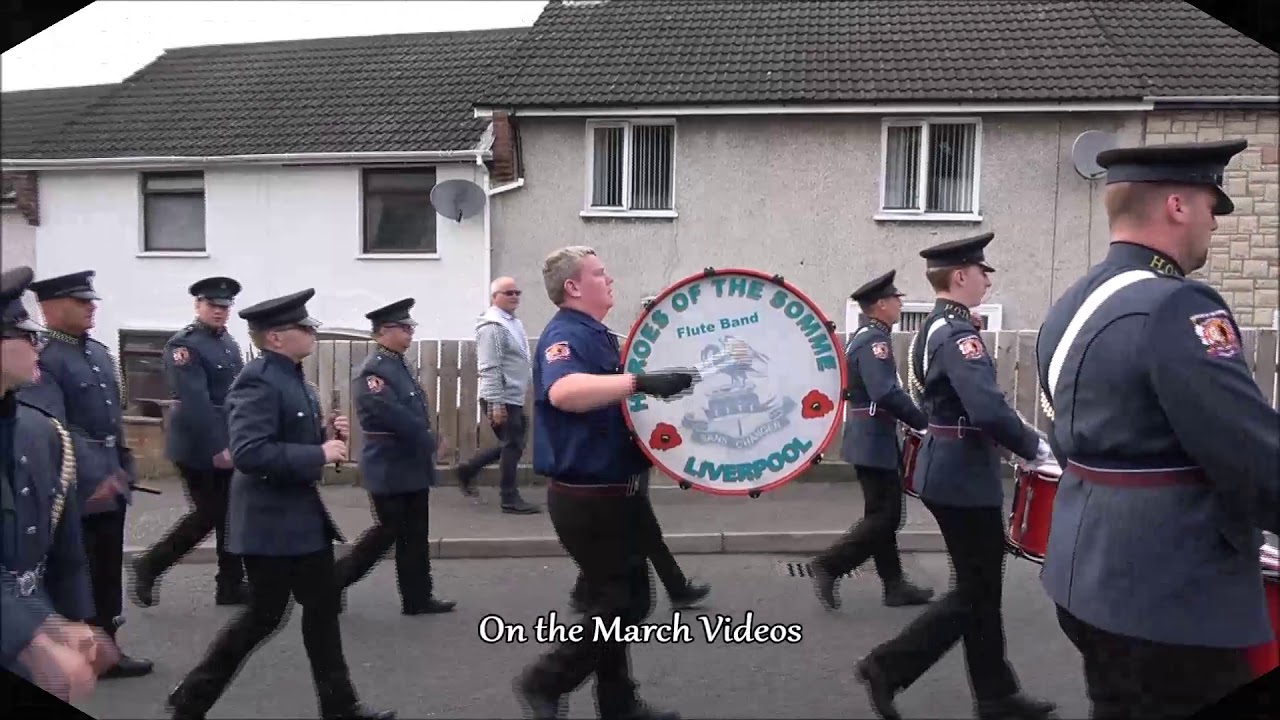 Heros of the Somme (Liverpool) @ Braniel Loyal Parade 2019
