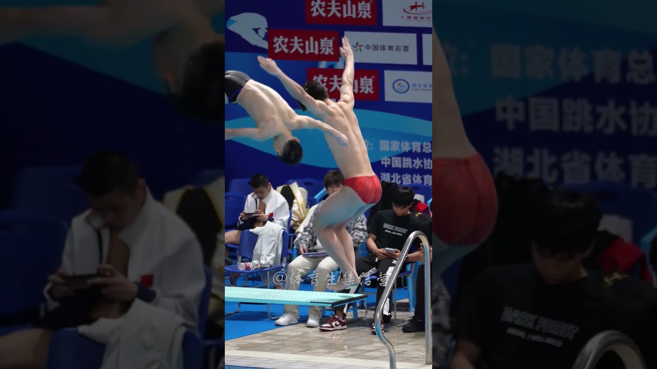 Diving cuteboy Xin Yan #athlete #handsome #tonedlegs #diving