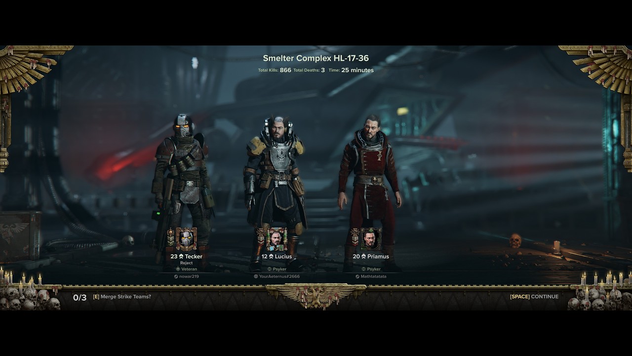 FROM WARHAMMER 40 000 DARKTIDE---SMELTER COMPLEX HL - 17 - 36------Gamed By : nowar219