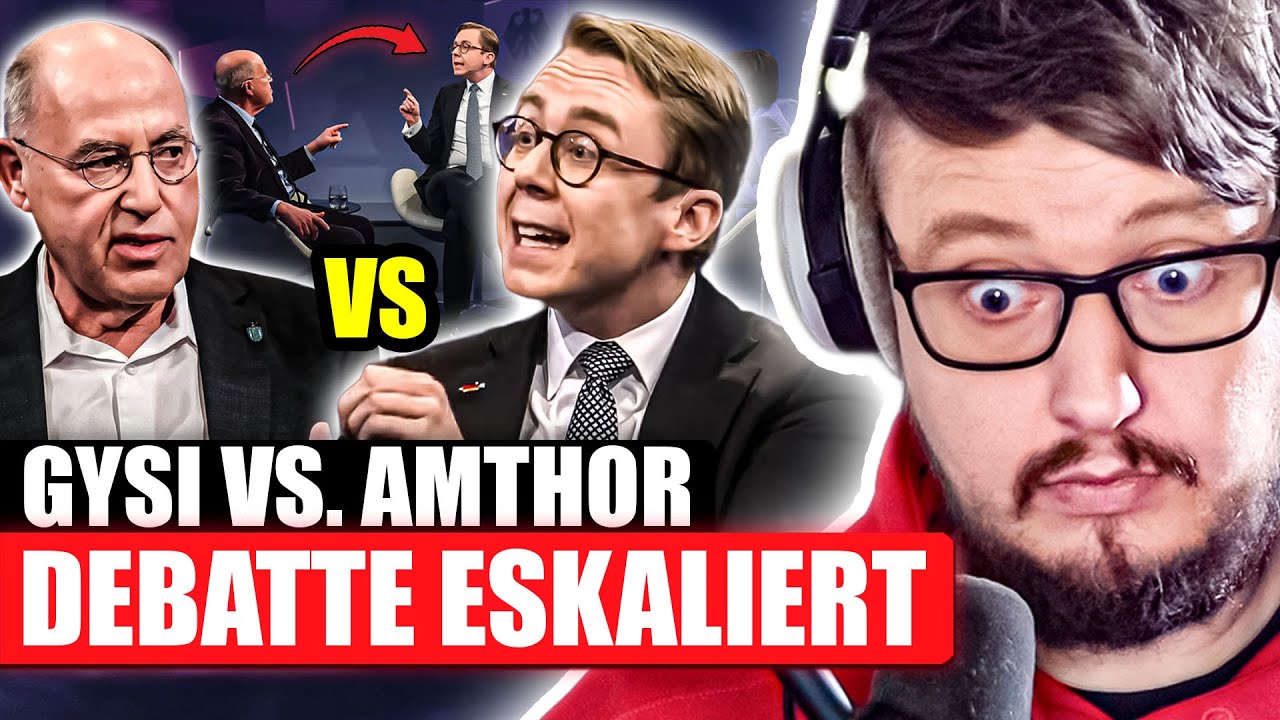 DEBATTE: Gregor Gysi ZERLEGT Philipp Amthor bei Maischberger | Dekarldent Reaction