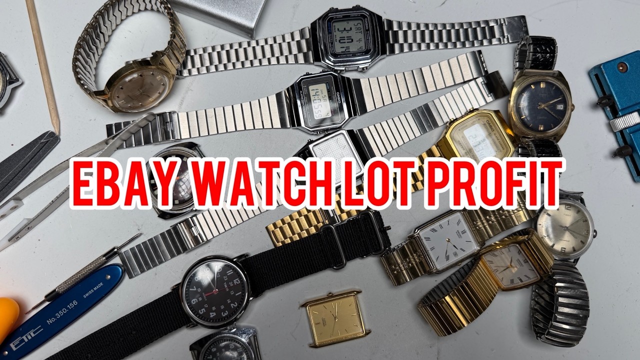 I Bought a Box of Vintage Watches on eBay &mdash; Total Profit Revealed