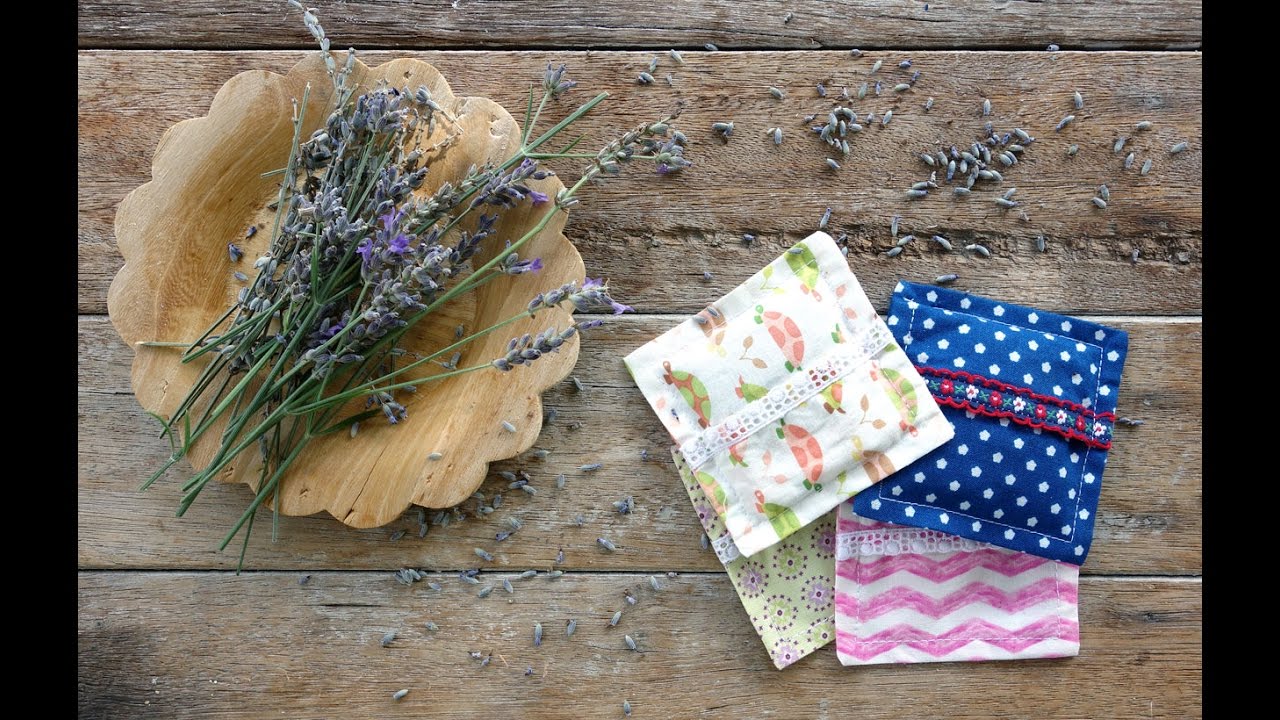 Cómo hacer bolsitas aromáticas de lavanda para el armario paso a paso