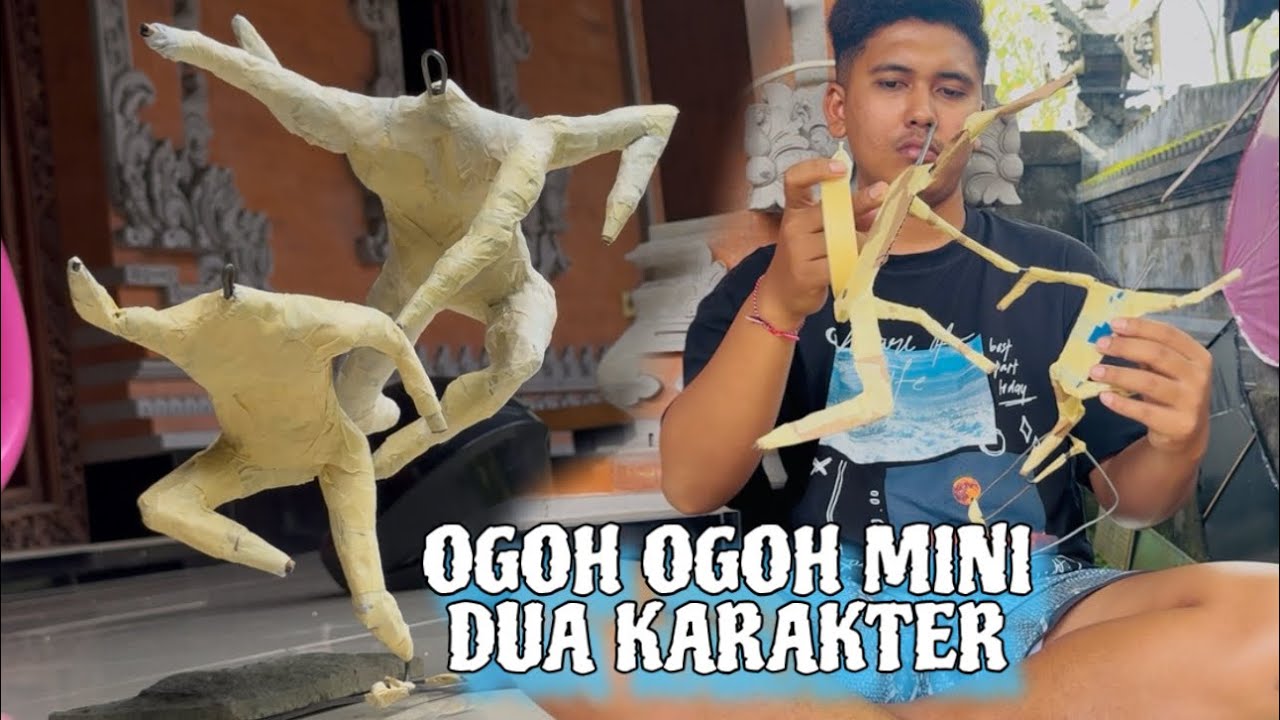 BIKIN OGOH OGOH MINI DUA KARAKTER
